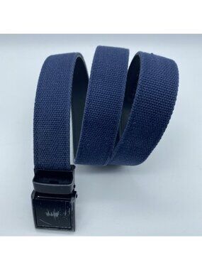 SlideBelts Blue Adjustable Belt Men’s Size M – 39" End to End – Pre‑Owned